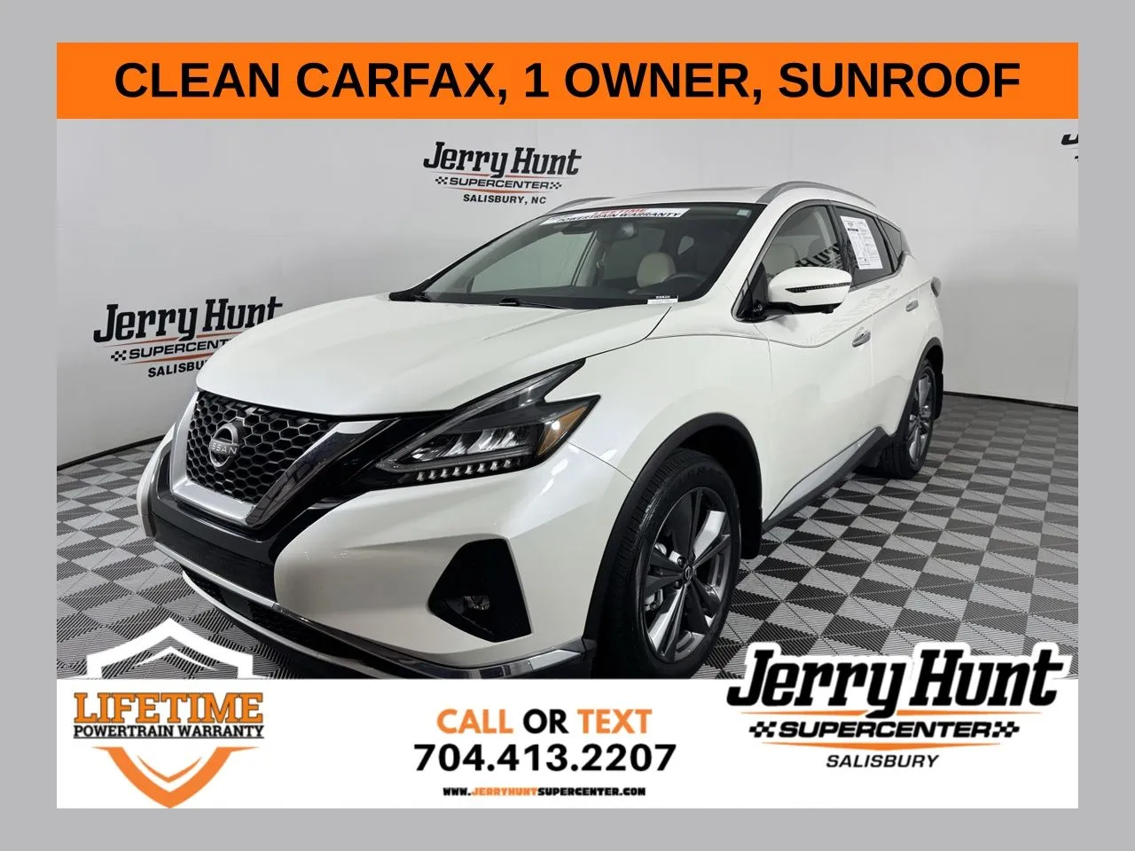 White 2023 Nissan Murano Platinum for sale in Salisbury, NC