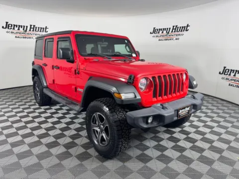 More photos of 2018 Jeep Wrangler Unlimited Sport S at Jerry Hunt Supercenter - Salisbury, NC