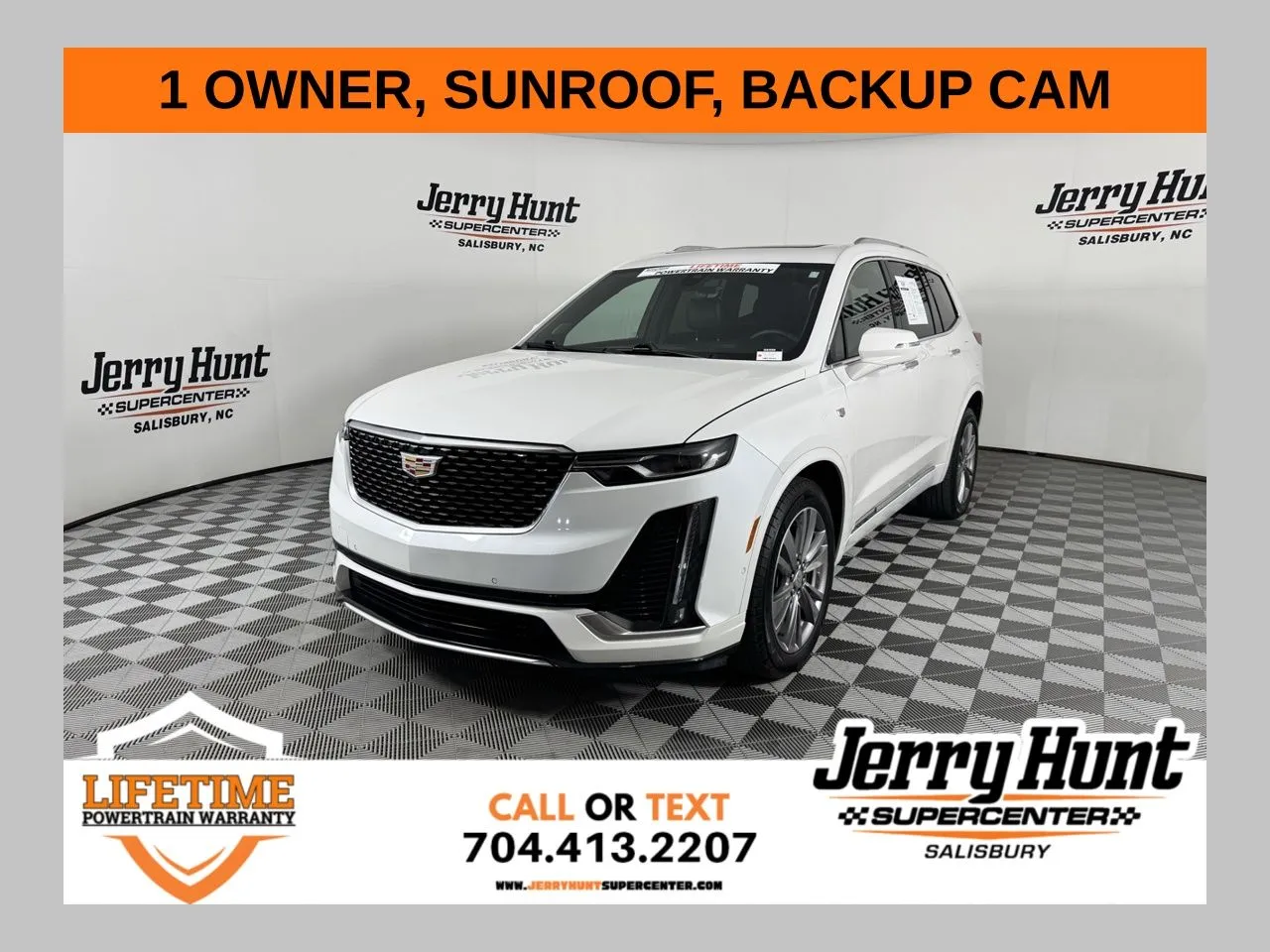 White 2024 Cadillac XT6 Premium Luxury for sale in Salisbury, NC