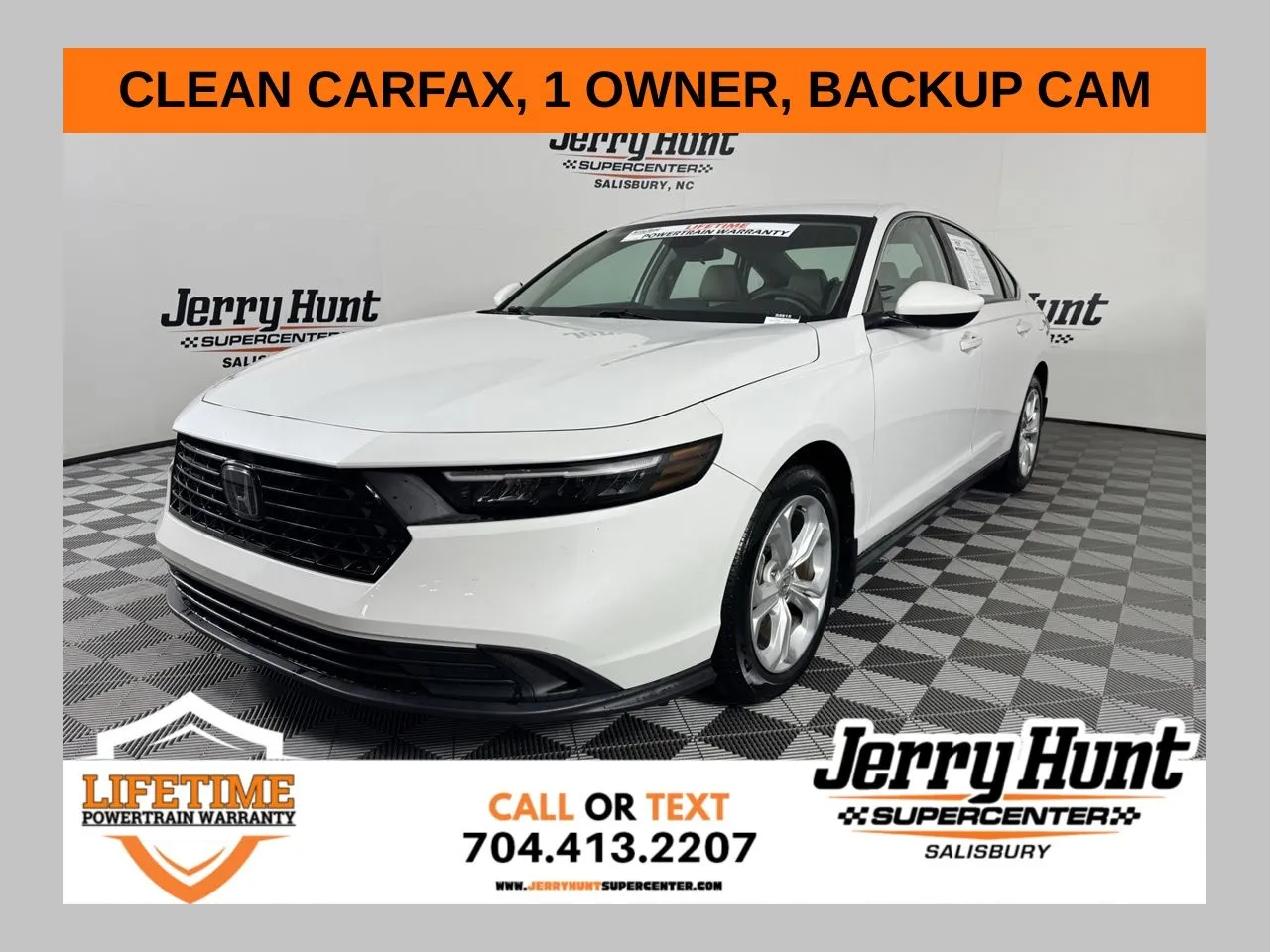 White 2023 Honda Accord LX for sale in Salisbury, NC