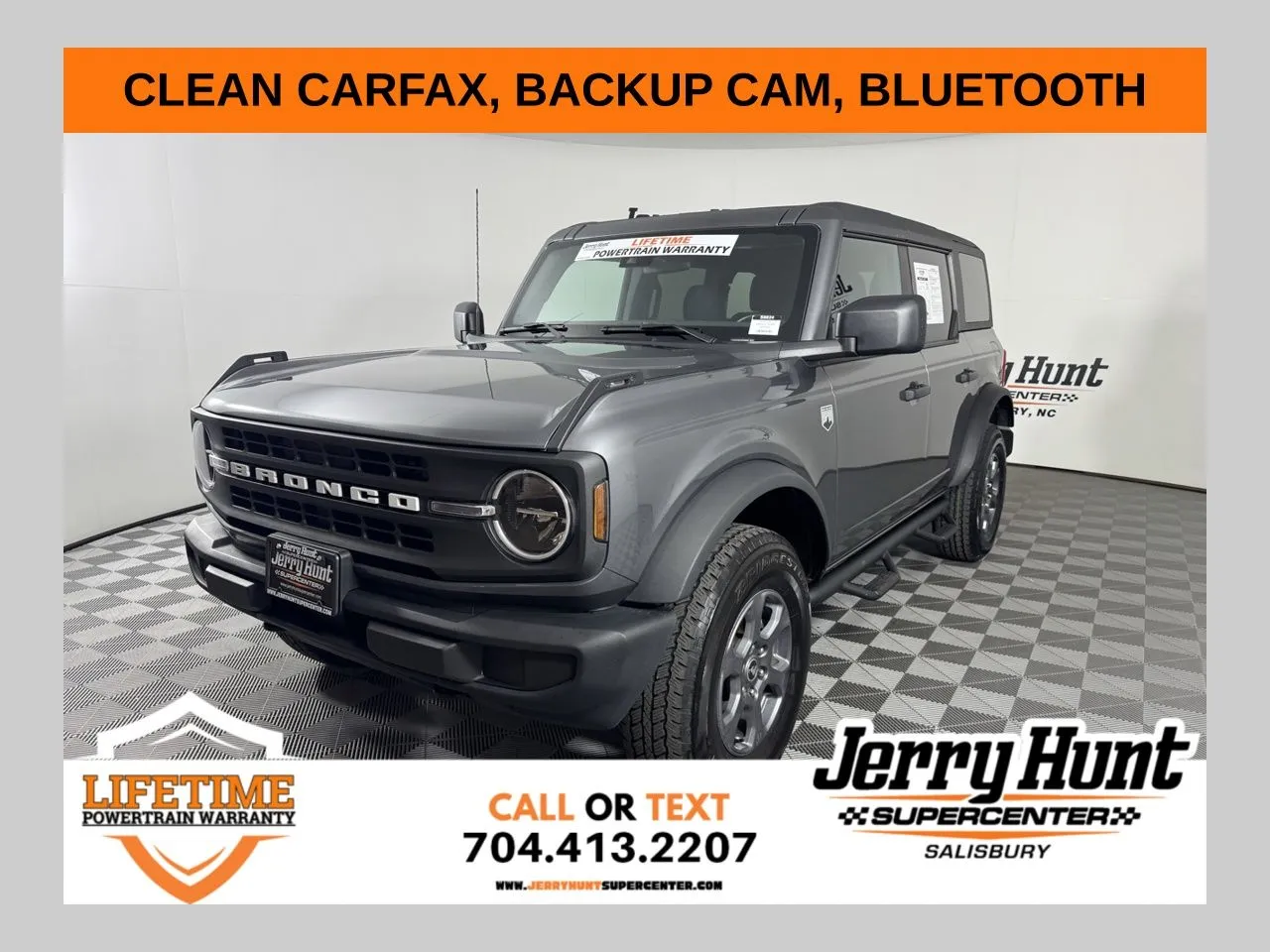 Gray 2025 Ford Bronco Big Bend for sale in Salisbury, NC