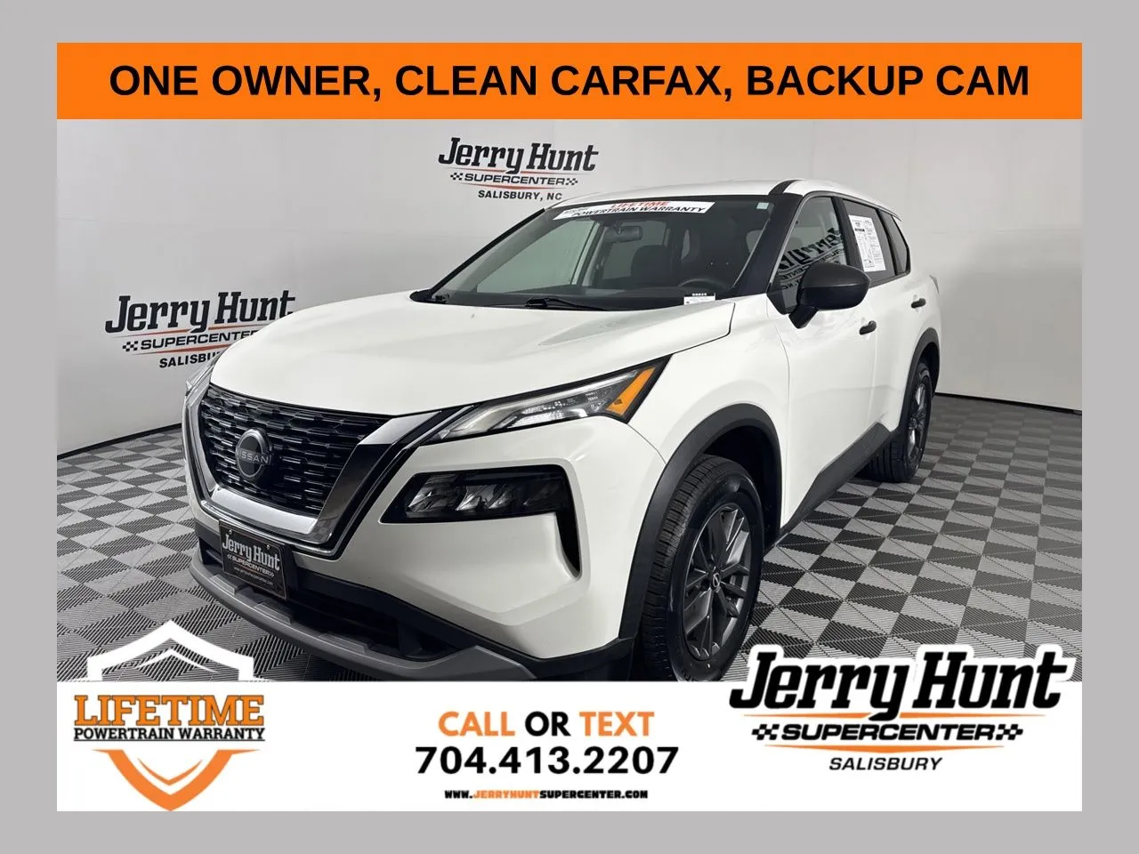 White 2023 Nissan Rogue S for sale in Salisbury, NC