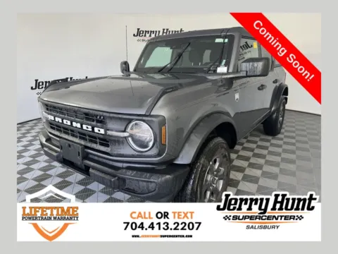 Gray 2025 Ford Bronco Big Bend for sale in Salisbury, NC