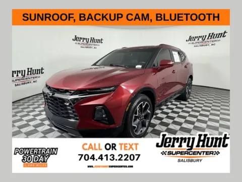 Red 2020 Chevrolet Blazer RS for sale in Salisbury, NC