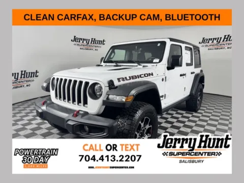 White 2022 Jeep Wrangler Unlimited Rubicon for sale in Salisbury, NC
