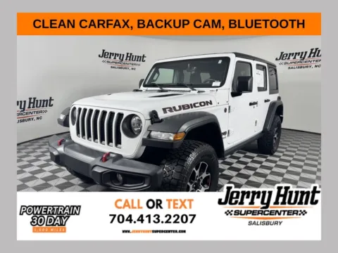 White 2022 Jeep Wrangler Unlimited Rubicon for sale in Salisbury, NC