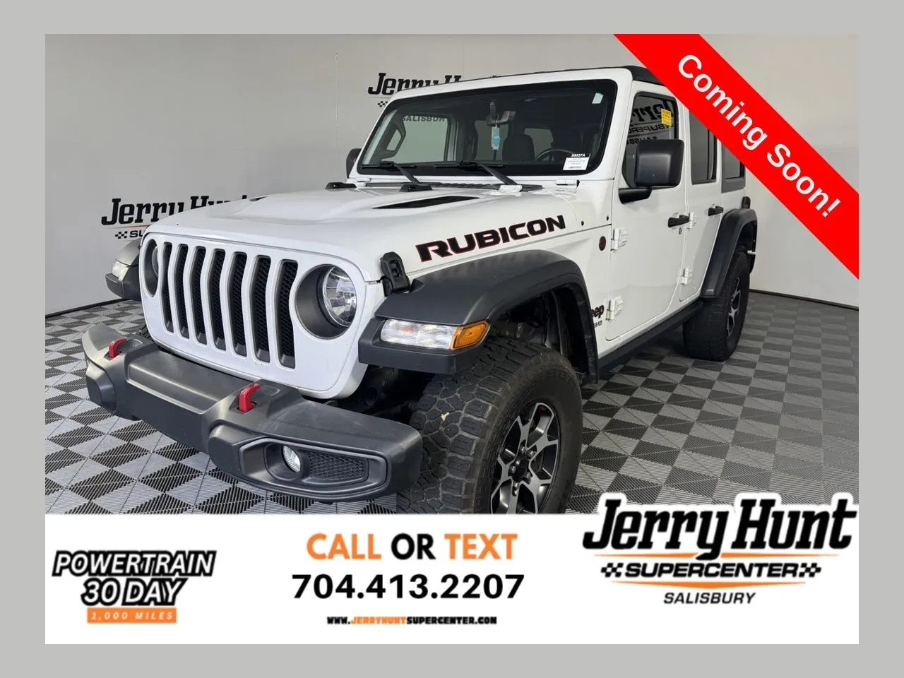 White 2022 Jeep Wrangler Unlimited Rubicon for sale in Salisbury, NC