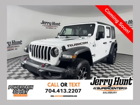 White 2022 Jeep Wrangler Unlimited Rubicon for sale in Salisbury, NC