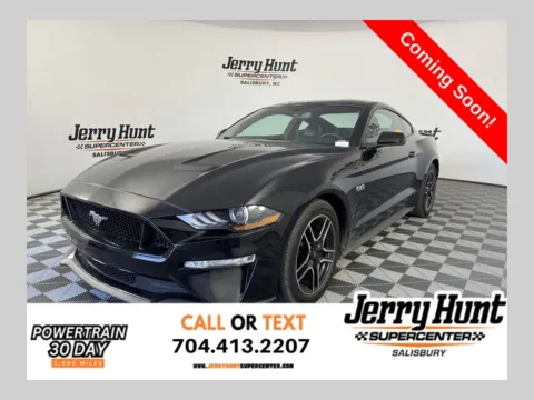 Black 2018 Ford Mustang GT Premium for sale in Salisbury, NC