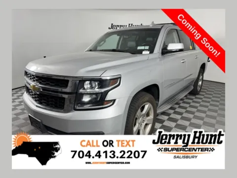 Silver 2015 Chevrolet Suburban LT for sale in Salisbury, NC