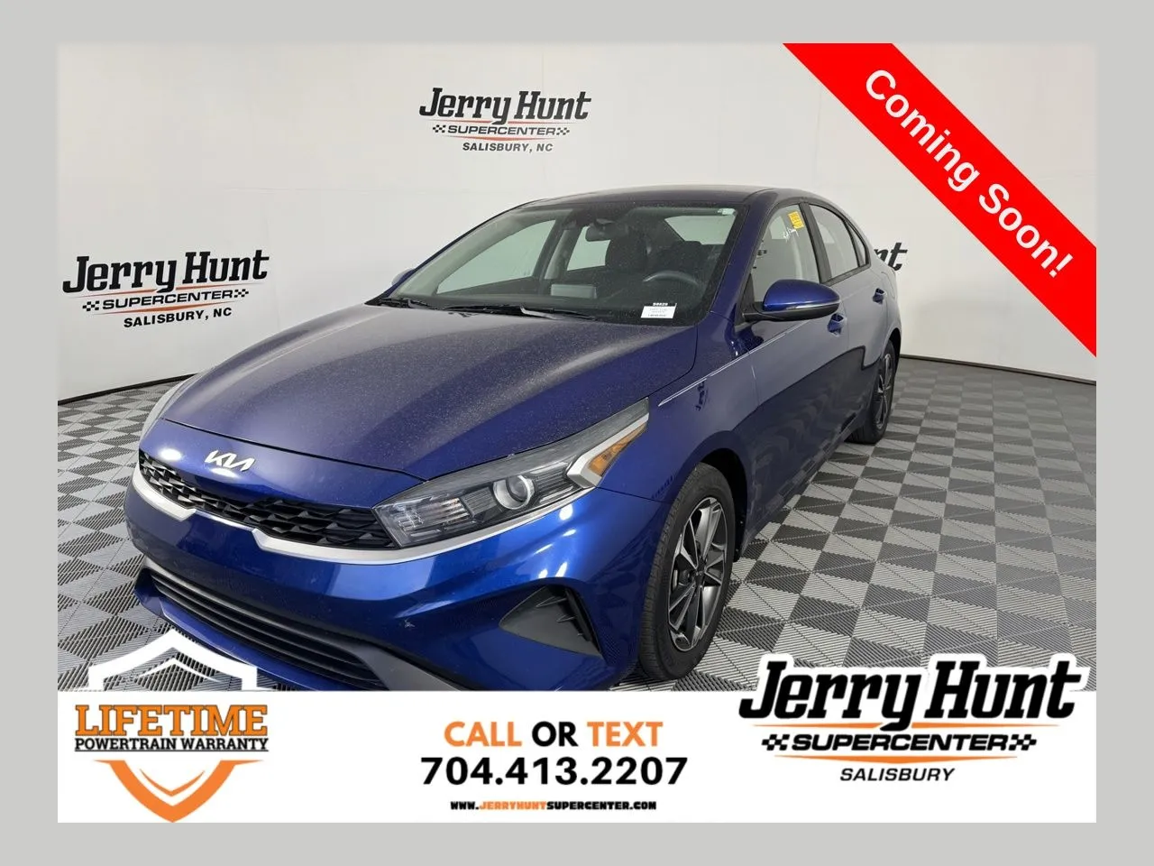 Blue 2022 Kia Forte LXS for sale in Salisbury, NC