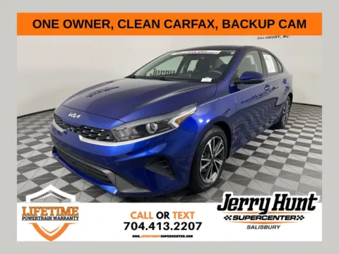 Blue 2022 Kia Forte LXS for sale in Salisbury, NC