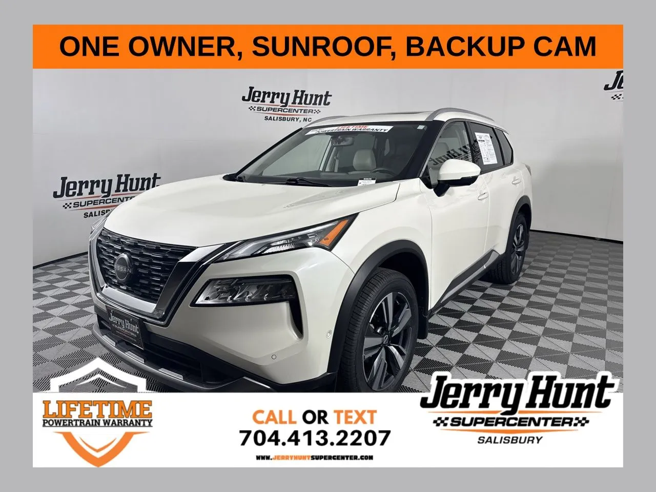 White 2023 Nissan Rogue SL for sale in Salisbury, NC