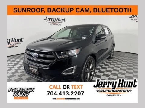 Black 2016 Ford Edge Sport for sale in Salisbury, NC