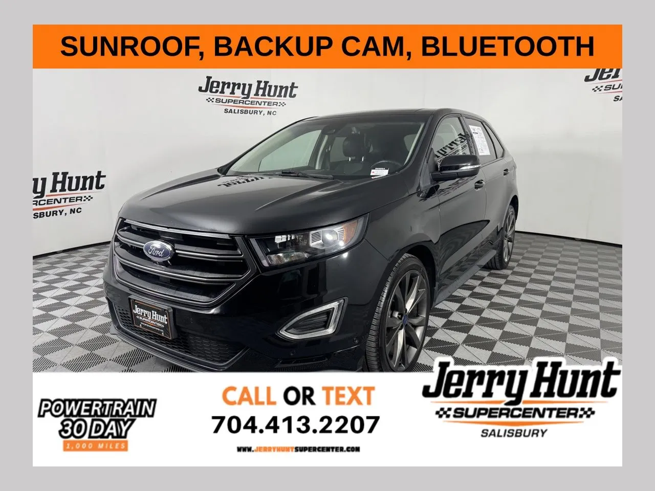 Black 2016 Ford Edge Sport for sale in Salisbury, NC