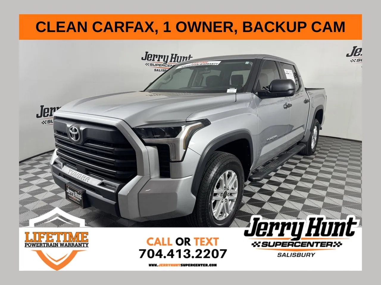 Silver 2024 Toyota Tundra SR5 for sale in Salisbury, NC