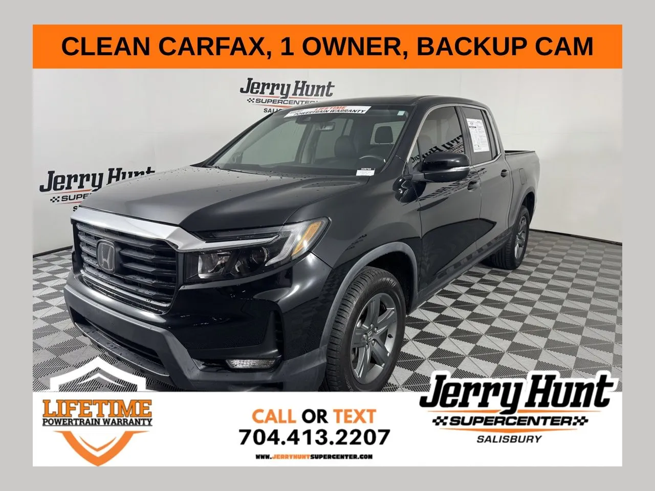 Black 2023 Honda Ridgeline RTL for sale in Salisbury, NC