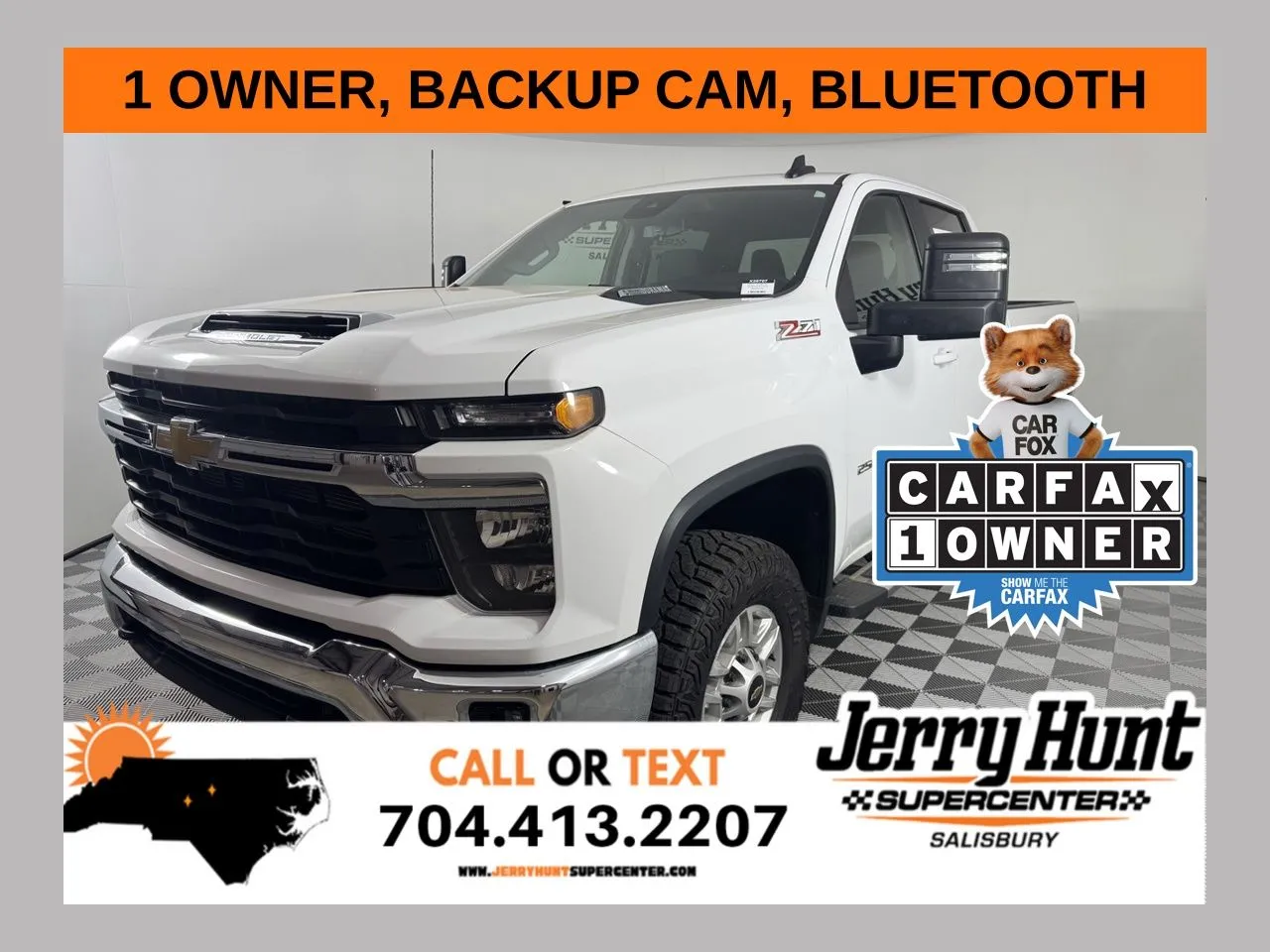 White 2024 Chevrolet Silverado 2500HD LT for sale in Salisbury, NC
