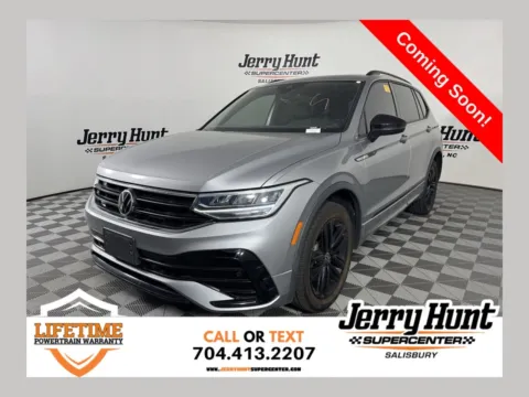 Gray 2022 Volkswagen Tiguan 2.0T SE R-Line Black for sale in Salisbury, NC