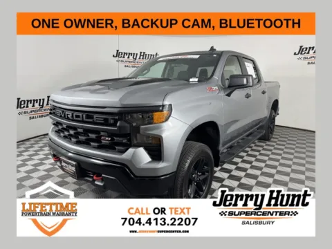 Gray 2025 Chevrolet Silverado 1500 Custom Trail Boss for sale in Salisbury, NC