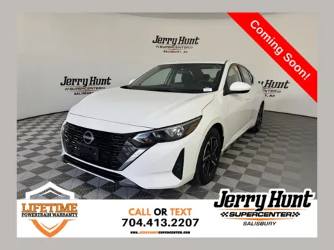 White 2025 Nissan Sentra SV for sale in Salisbury, NC