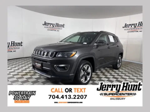 Gray 2021 Jeep Compass Limited for sale in Salisbury, NC