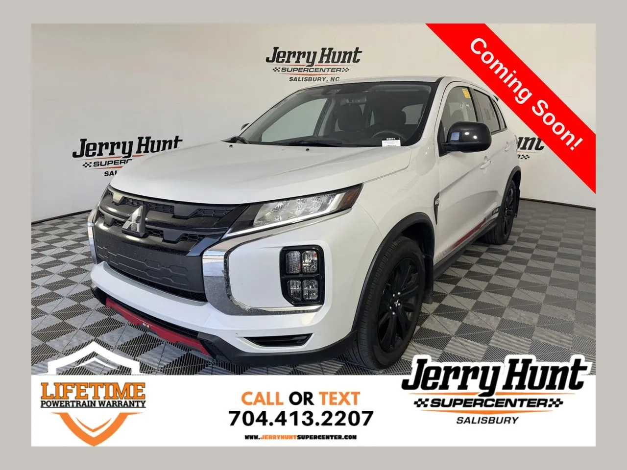 White 2024 Mitsubishi Outlander Sport RALLIART for sale in Salisbury, NC