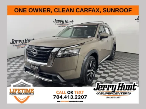 Beige 2023 Nissan Pathfinder Platinum for sale in Salisbury, NC
