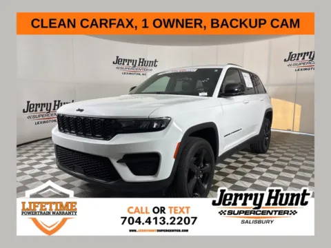 White 2023 Jeep Grand Cherokee Altitude for sale in Salisbury, NC