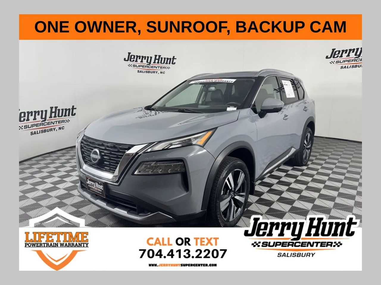 Gray 2023 Nissan Rogue SL for sale in Salisbury, NC
