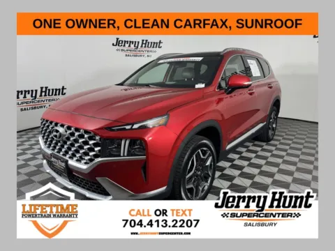 Red 2023 Hyundai Santa Fe Limited for sale in Salisbury, NC