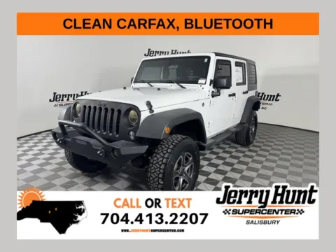 White 2016 Jeep Wrangler Unlimited Sport for sale in Salisbury, NC