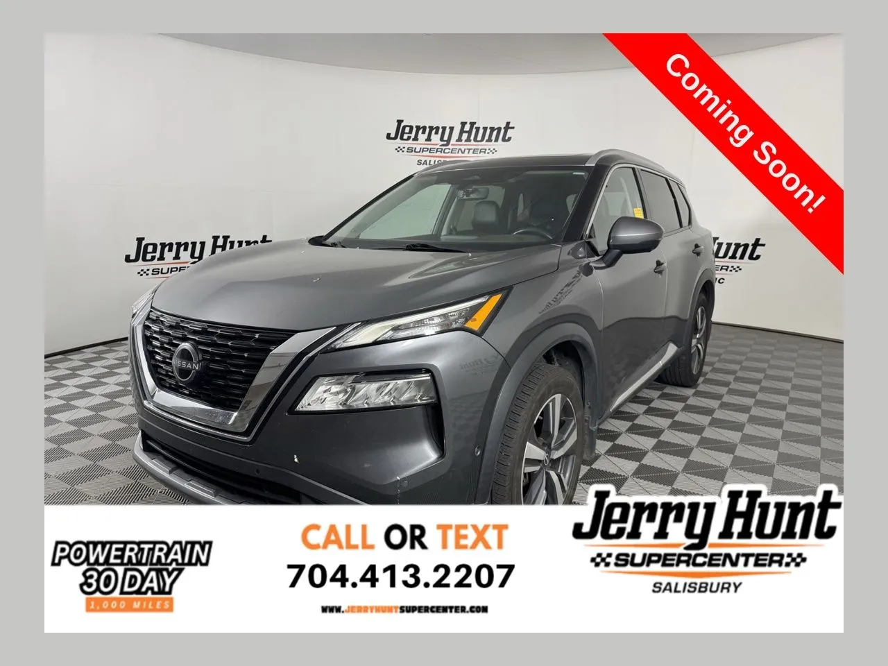 Gray 2023 Nissan Rogue SL for sale in Salisbury, NC