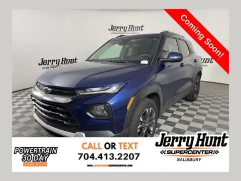 Blue 2022 Chevrolet TrailBlazer LT for sale in Salisbury, NC