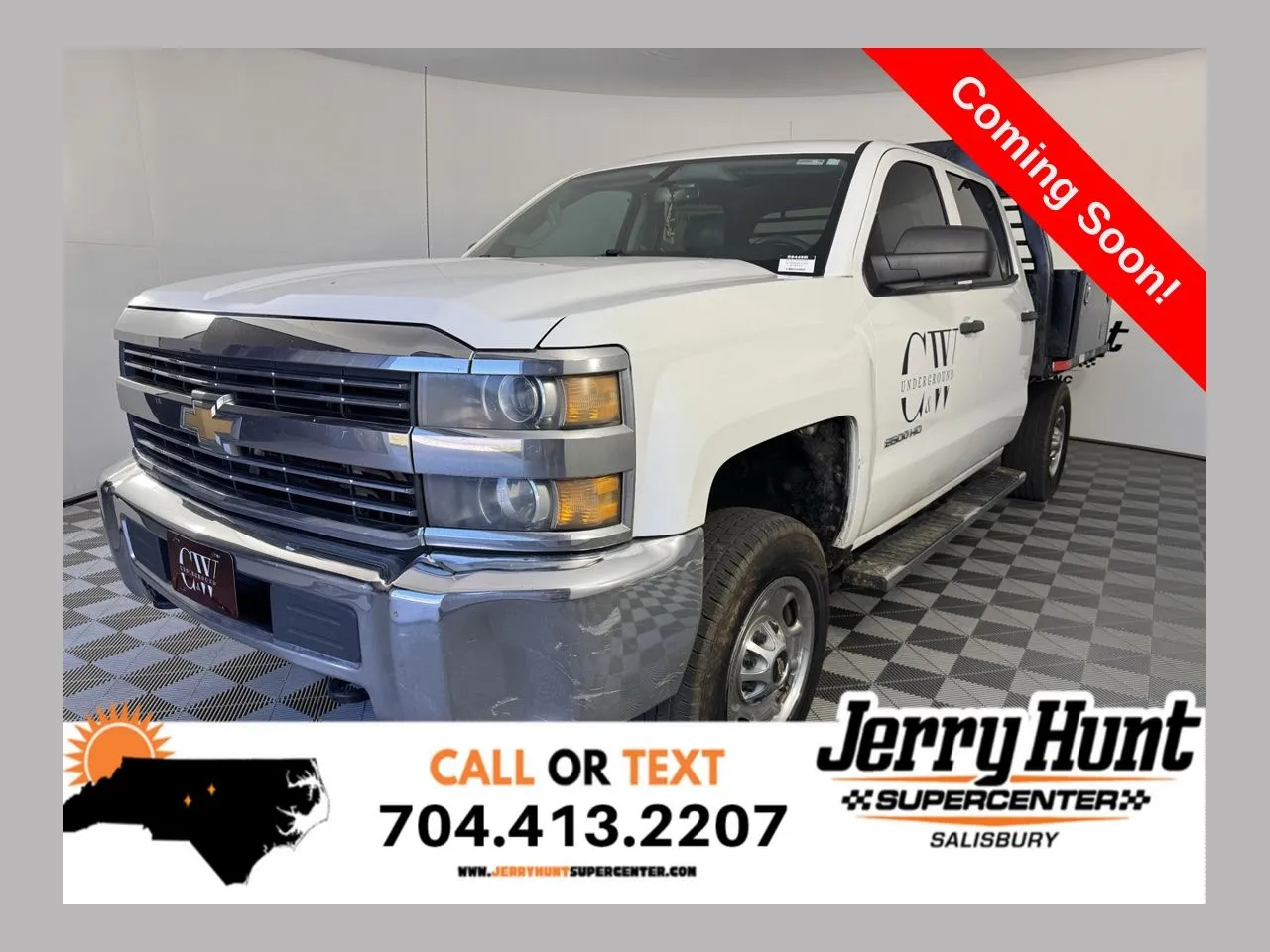 2016 Chevrolet Silverado HD Work Truck 4WD Crew Cab Standard Box's photo