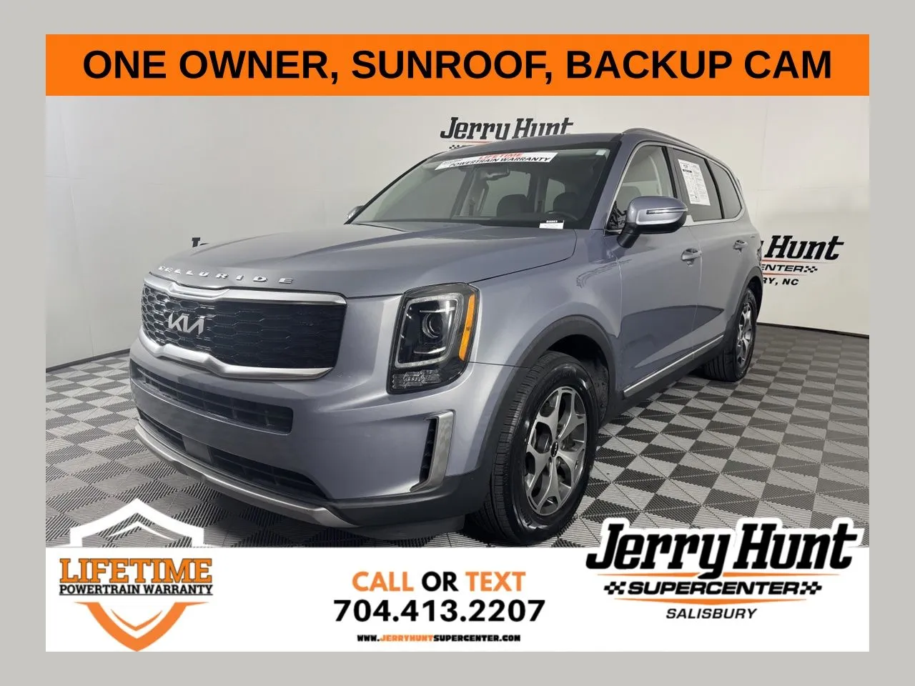 Silver 2022 Kia Telluride EX for sale in Salisbury, NC