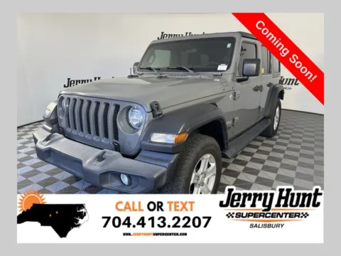 Gray 2021 Jeep Wrangler Unlimited Sport S for sale in Salisbury, NC