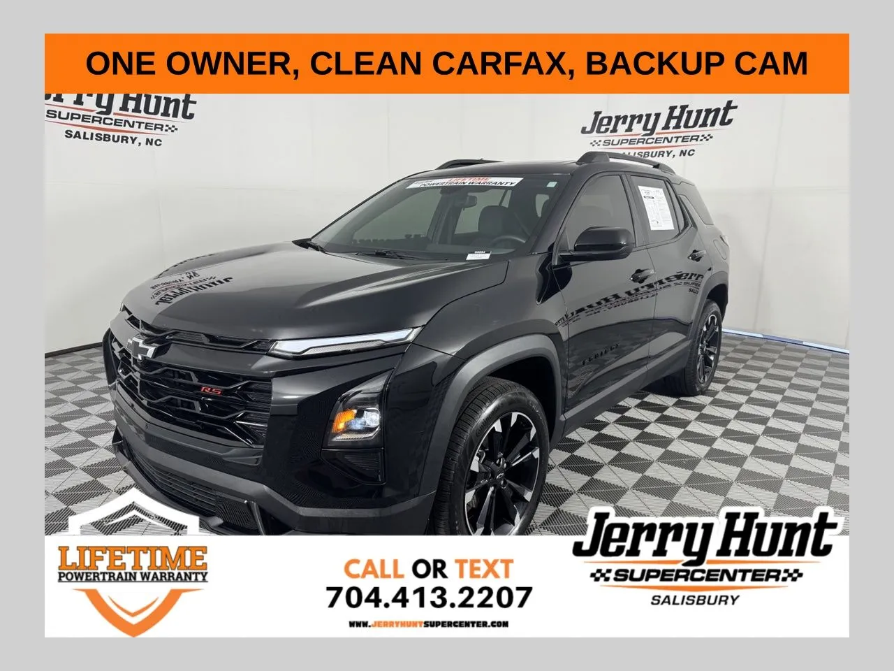 Black 2026 Chevrolet Equinox RS for sale in Salisbury, NC