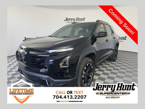Black 2026 Chevrolet Equinox RS for sale in Salisbury, NC