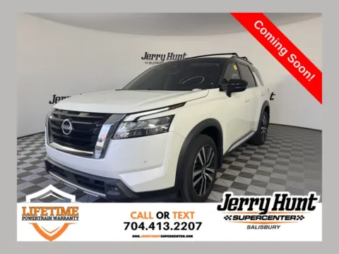 White 2024 Nissan Pathfinder Platinum for sale in Salisbury, NC