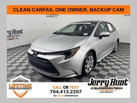 Silver 2026 Toyota Corolla LE for sale in Salisbury, NC