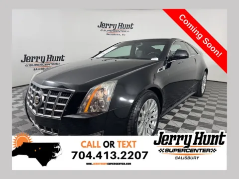 Black 2012 Cadillac CTS for sale in Salisbury, NC