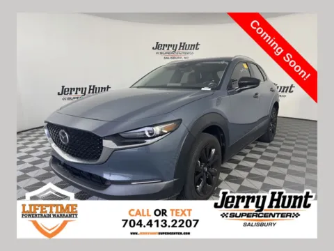 Gray 2023 Mazda CX-30 2.5 S Carbon Edition for sale in Salisbury, NC