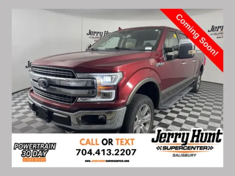 Red 2018 Ford F-150 Lariat for sale in Salisbury, NC