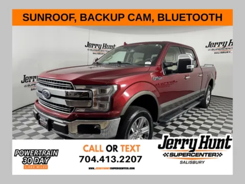 Red 2018 Ford F-150 Lariat for sale in Salisbury, NC