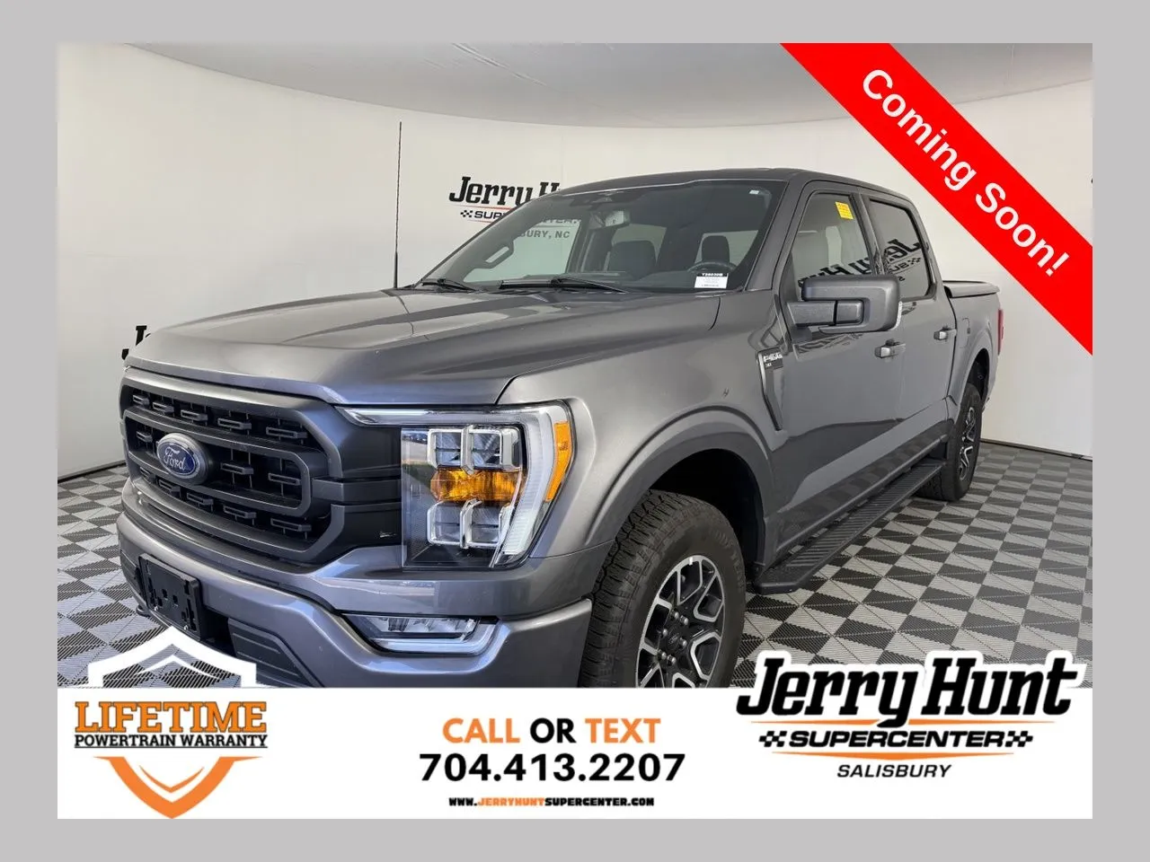 Gray 2023 Ford F-150 XLT for sale in Salisbury, NC