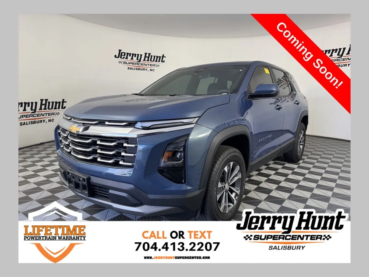 Blue 2026 Chevrolet Equinox LT for sale in Salisbury, NC