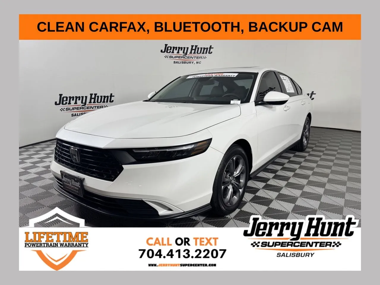 White 2024 Honda Accord EX for sale in Salisbury, NC