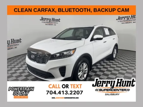 White 2019 Kia Sorento LX for sale in Salisbury, NC
