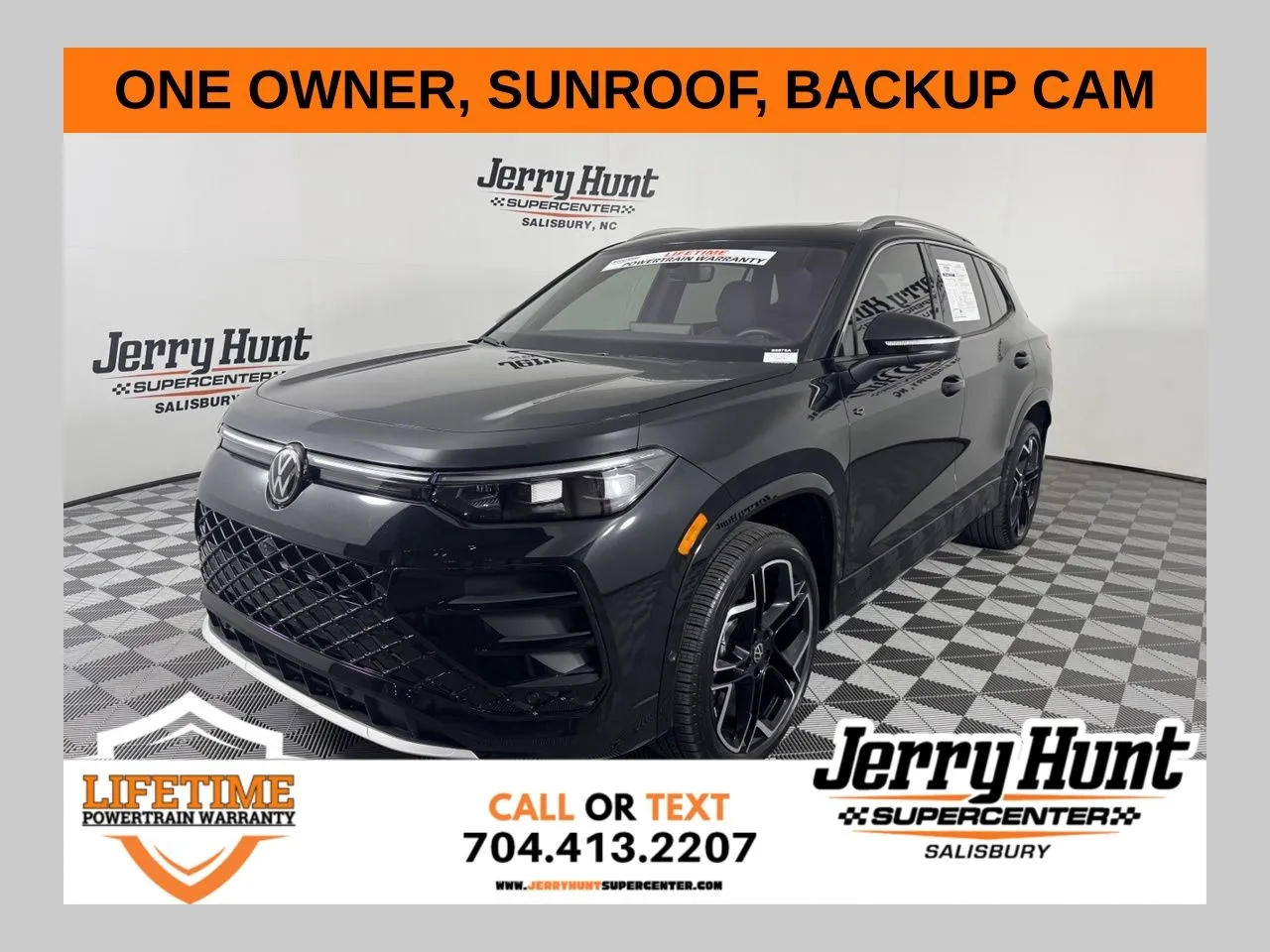 Black 2025 Volkswagen Tiguan 2.0T SEL R-Line for sale in Salisbury, NC